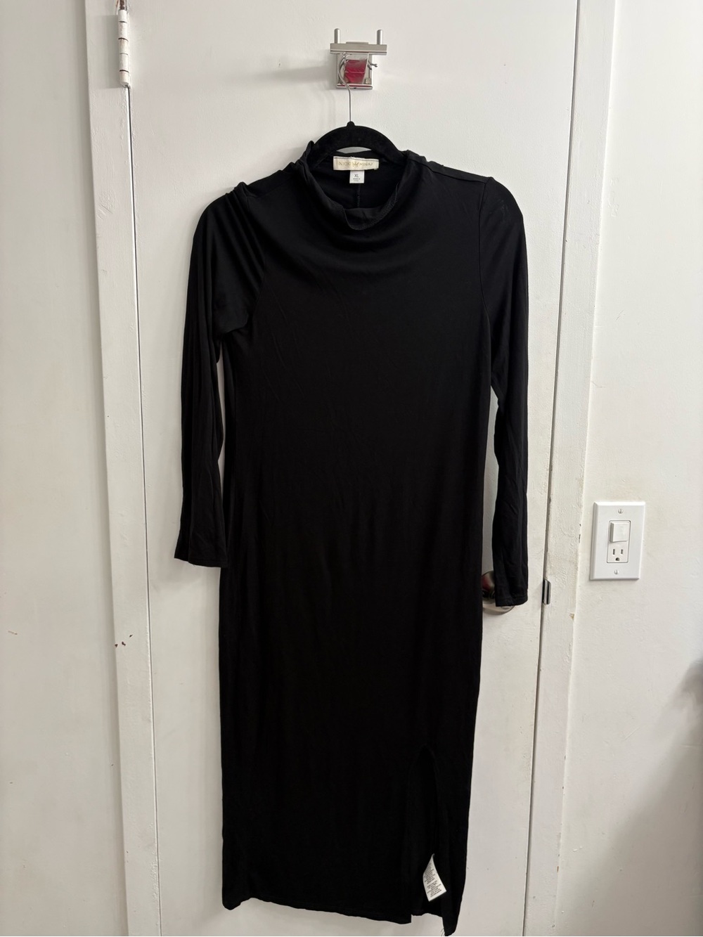 Nicki Minaj Black Long Sleeve Dress